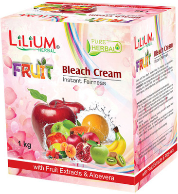 

Lilium Herbal Fruit Instant Fairness Bleach Cream(1 kg)