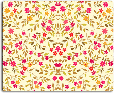 

Fashclub Floral print Mousepad| Designer Mousepad | Printed-4 Mousepad(Multicolor)