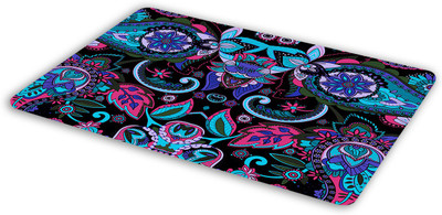 

Fashclub Floral print Mousepad| Designer Mousepad | Printed-95 Mousepad(Multicolor)
