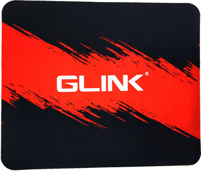 

GLINK gaming mouse pad red and black 24 x 21 cm Mousepad(Black & Red)