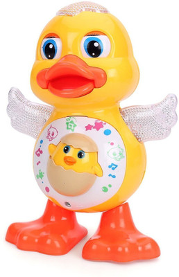 

GAANU Dancing Duck With Music, Flashing Lights and Real Dancing Action (Multicolor)(Multicolor)