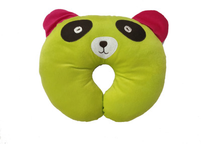 

EasyShop Panda _Cartoon Neck Support Soft baby Pillow for Children,made with best quality fabric with good looking_Parrot Green_Pack of 1 Neck Pillow(Parrot Green)