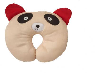

EasyShop Panda _Cartoon Neck Support Soft baby Pillow for Children,made with best quality fabric with good looking_Pack of 1 Neck Pillow(Dark cream)