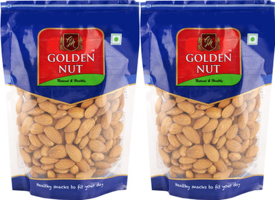 Golden Nut California Almonds Almonds(1000 g, Pouch)