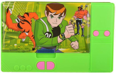 

Genextonline 1 Ben Ten Art Plastic Pencil Box(Set of 1, Green)
