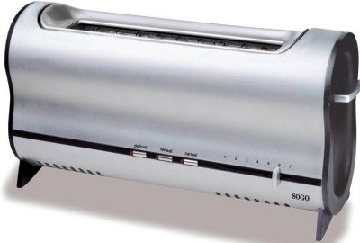 Sogo Electric Bread Toaster 230 W Pop Up Toaster(Silver) at flipkart