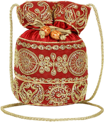 

Favria Wedding Potli(Maroon)