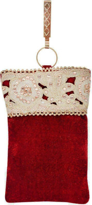 

Bagaholics Ethnic Velvet Saree Mobile Waist Clip Pouch Mobile Pouch(Maroon)