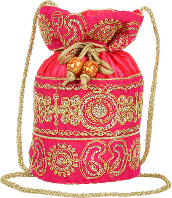 

Favria Wedding Potli(Pink)