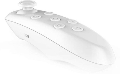 

ALONZO Mini Wireless Bluetooth remote for VR box, Gaming, Smart tv, Bluetooth Remote Controller(White)
