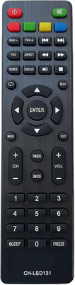

LipiWorld LED131 Remote Control Compatible for Hyundai LCD LED TV Remote Controller(Black)