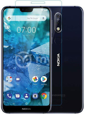 GLOBALCASE Tempered Glass Guard for nokia 7.1 plus(Pack of 1)