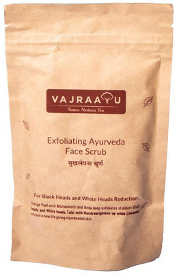 

Vajraayu Exfoliating face scrub - Black Heads & White Heads Scrub(100 g)