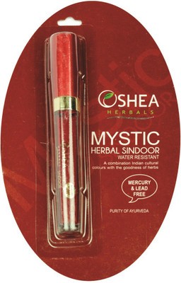

Oshea Herbals Mystic Sindoor Mercury & lead free 6 ml (Red) liquid sindoor (red colour)(Red)