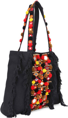 

Amour Louie Women Casual Multicolor Canvas Tote