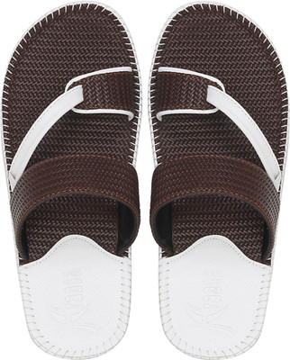 

Kraasa Slippers, Brown::white