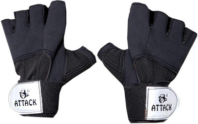 

Attack RICH GYM Gym & Fitness Gloves (, Black