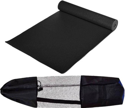

Vellora Extra soft Quality and Anti-Slip Exercise Black 5 mm Yoga Mat