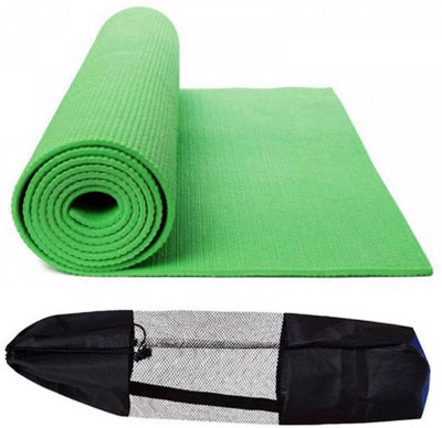 Vellora Extra soft Quality and Anti-Slip Exercise Green 5 mm Yoga Mat