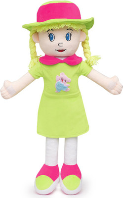 

Benny n Bunny Generic Plush Toy (Rag Doll-P Green) 50cms - 50 cm(Green)