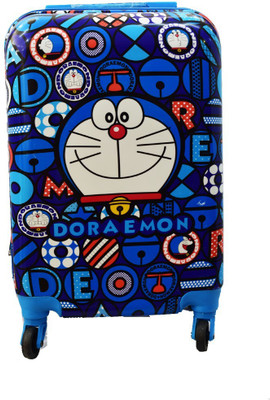 

ToyzIsland Doraemon Trolly Bag Expandable Cabin Luggage -  inch(Multicolor