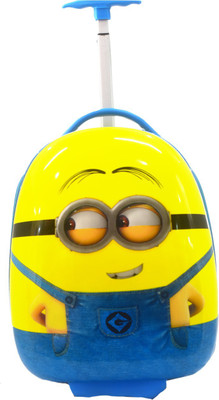 

ToyzIsland Minions Trolly Bag 13 INCH Expandable Check-in Luggage -  inch(Yellow
