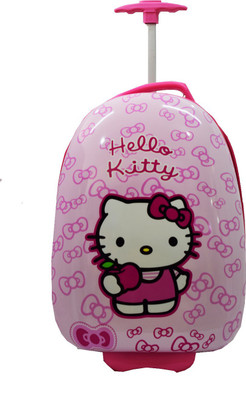 

ToyzIsland Hello Kitty Trolley Bag/Suitcase  inch Expandable Cabin Luggage -  inch(Multicolor
