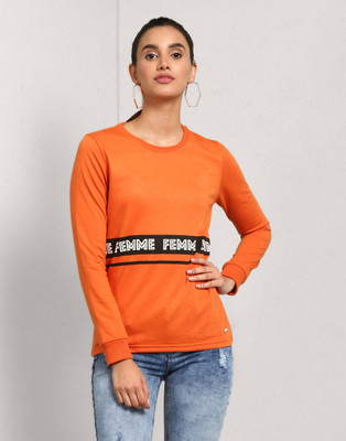 METRONAUT Full Sleeve Printed Women Sweatshirt