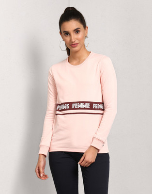 METRONAUT Full Sleeve Printed Women Sweatshirt
