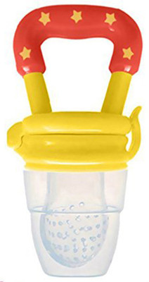 

ae Silicone Baby fruit Feeder/BPA Free/Food Feeder/Silicone Food Nibbler/ Baby Soother Food Feeder(Yellow)