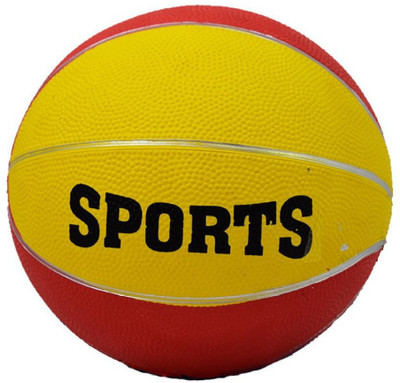 

ToyzIsland Exclusive High Quality Material Basket Ball Sports/Rubber Toy for Kids (Multicolor) Softball