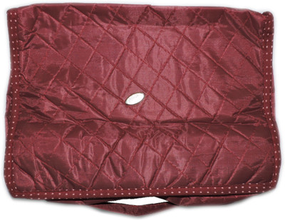 

Global Wonders Make Up Jewellery Kit Maroon Color Travel Toiletry Kit(Maroon)