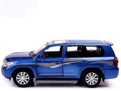 

Emob Die Cast Metal Body Blue Battery Operated Cruiser Luxury Car Toy with Light and Sound(Multicolor)