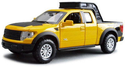 

Emob Die Cast Metal Body Yellow Battery Operated Luxury Car Toy with Realistic Light and Sound(Multicolor)