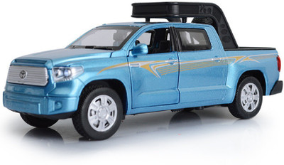 

Emob 1:32 Die Cast Metal Body Blue Toyota Pickup Truck Car Toy with Light and Sound Effects(Multicolor)