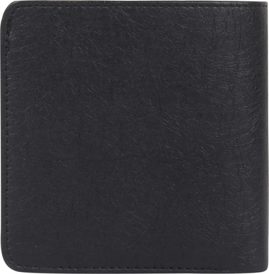 

Accezory Men Casual Black Artificial Leather Wallet(6 Card Slots)