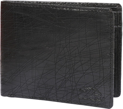 

BURAK Men Black Artificial Leather Wallet(6 Card Slots)