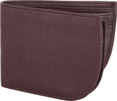 

MenStylam Men Brown Artificial Leather Wallet(4 Card Slots)