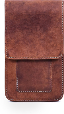 

Goatter Men Brown Genuine Leather Card Holder(12 Card Slots)