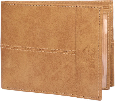 

BURAK Men Brown Artificial Leather Wallet(6 Card Slots)