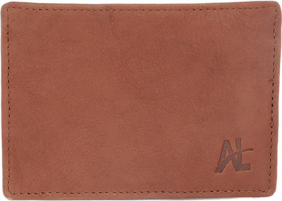 

AL Men Brown Genuine Leather Wallet(11 Card Slots)