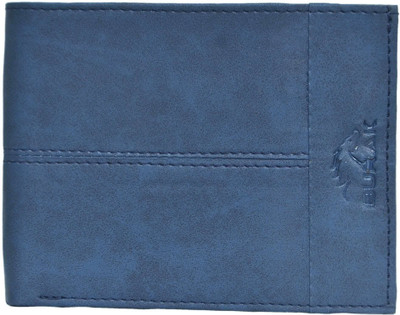 

BURAK Men Blue Artificial Leather Wallet(8 Card Slots)