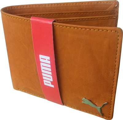 

Puma Men Tan Genuine Leather Wallet(3 Card Slots)