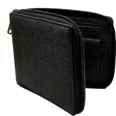 

Yakult Men Black Artificial Leather Wallet(3 Card Slots)
