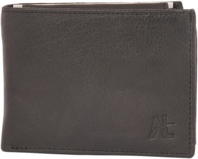 

AL Men Black Genuine Leather Wallet(12 Card Slots)