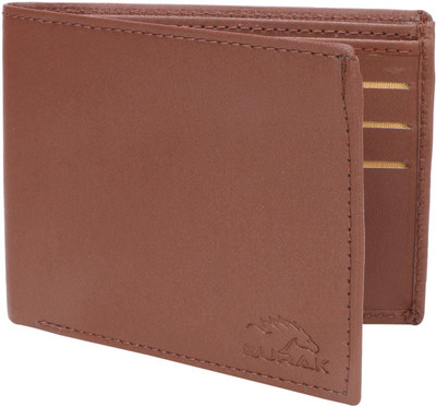 

BURAK Men Brown Artificial Leather Wallet(6 Card Slots), Brown-02