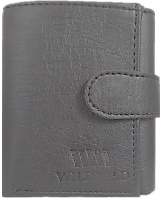 

wildmild Men Black Artificial Leather Wallet(7 Card Slots)