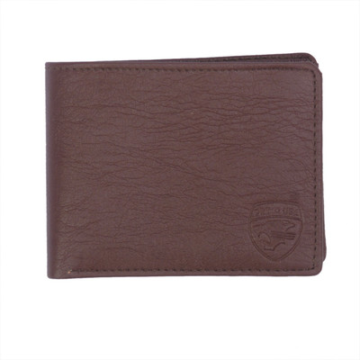 

PRT USA Men Brown Artificial Leather Wallet(10 Card Slots)
