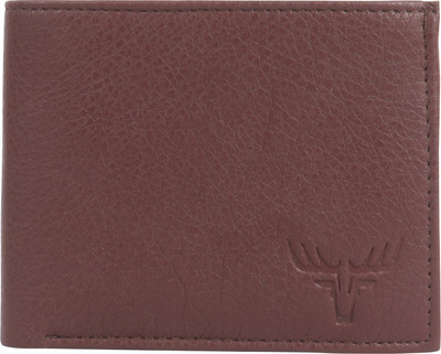 

Accezory Men Brown Genuine Leather Wallet(8 Card Slots)