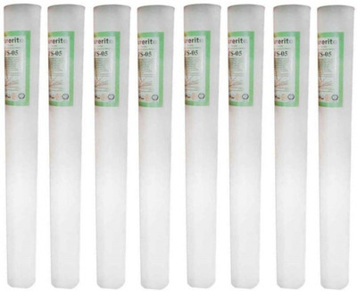 

KRPLUS Purerite Spun Filter Solid Cartridge 20" Suitable For All Types Of Water Purifier (Pack Of 8) Solid Filter Cartridge(5, Pack of 8)